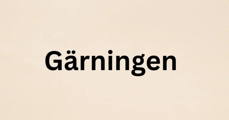 Gärningen